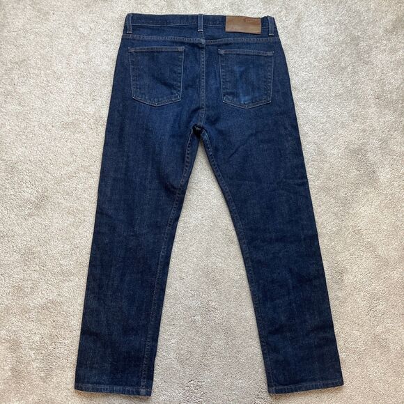 Naked Famous Jeans Mens 33x27 Weird Guy Stretch Selvedge Denim Blue Preppy - Picture 7 of 8